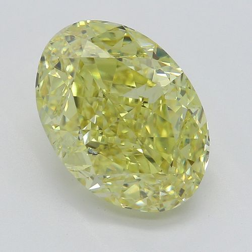 2.53 ct, Natural Fancy Intense Yellow Even Color, VS2, Oval cut Diamond (GIA Graded), Appraised Value: $122,900 