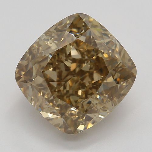 3.01 ct, Natural Fancy Orange-Brown Even Color, VS1, Cushion cut Diamond (GIA Graded), Appraised Value: $31,000 