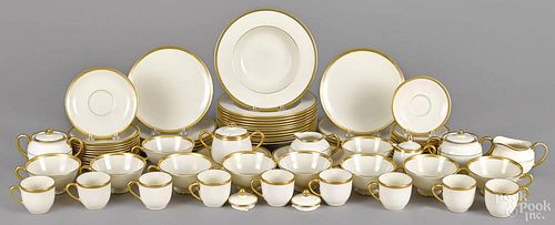 Lenox Tuxedo porcelain tea and luncheon service, approximately seventy-two pieces.