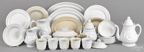 Forty-one pieces of Ironstone china, 19th c.