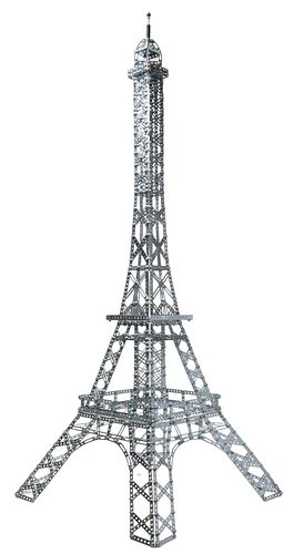 LARGE MODEL OF THE EIFFEL TOWER, 48.5"H