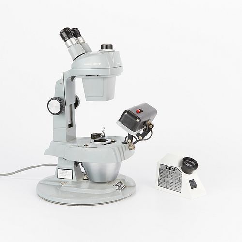 Gemological Refractometer and Microscope