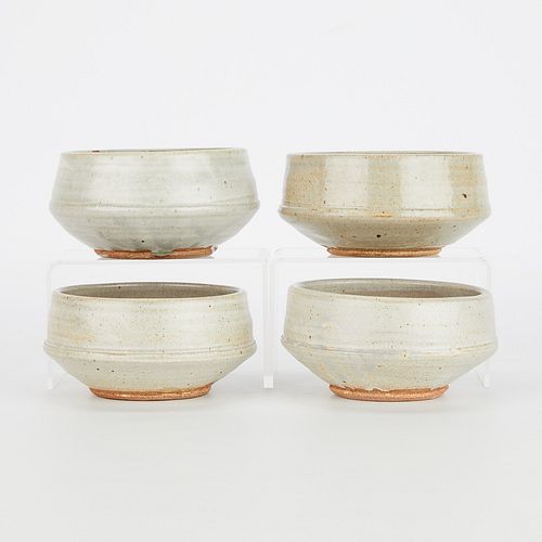 Set 4 Warren MacKenzie Ceramic Bowls - Marked