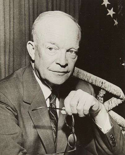 Autographed Photo of President Dwight Eisenhower