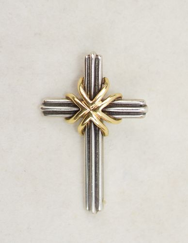 TIFFANY AND CO SILVER CRUCIFIX