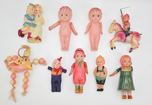 EARLY CELLULOID DOLLS & MORE