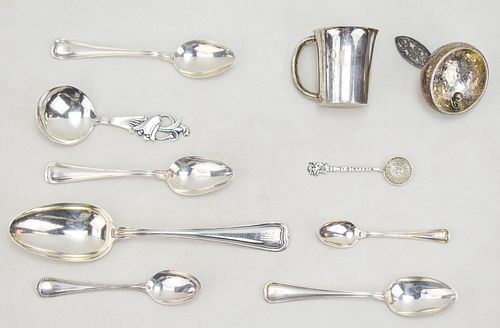 ASSORTED STERLING SILVER COLLECTION 