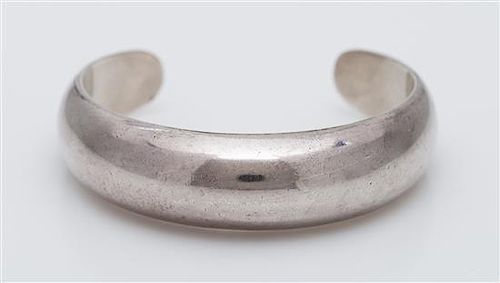 A Sterling Silver Cuff Bracelet, Tiffany & Co., Mexico, 22.80 dwts.