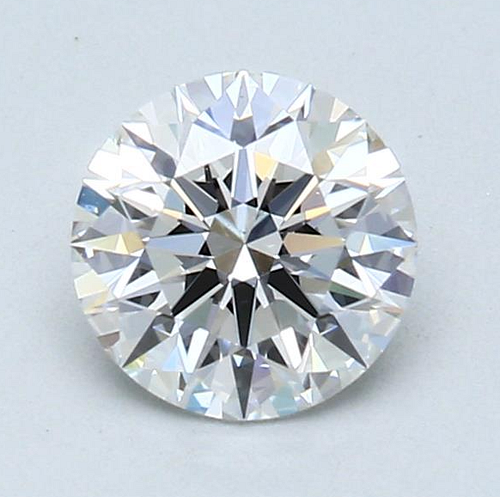 No Reserve GIA - Certified 1.51 CT Round Cut Loose Diamond E Color VS1 Clarity