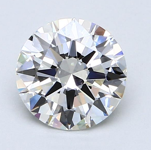 No Reserve GIA - Certified 1.50 CT Round Cut Loose Diamond G Color VS1 Clarity