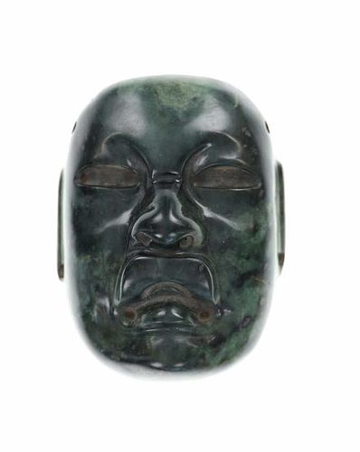 Olmec Jadeite Mask, circa 10th - 6th century BC