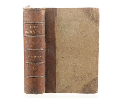 A Life of Gen. Robert E. Lee, Cooke, Rare 1st Ed.