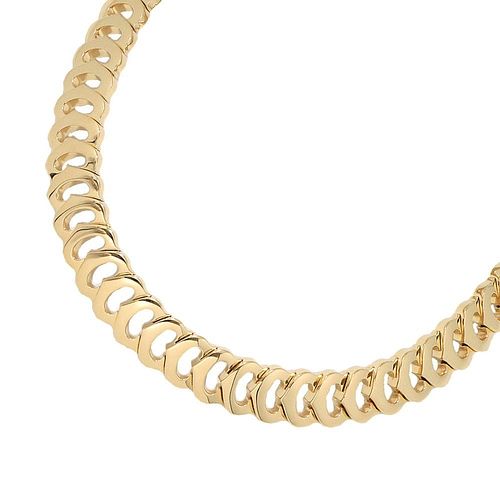 Cartier C de 18K Yellow Gold Necklace
