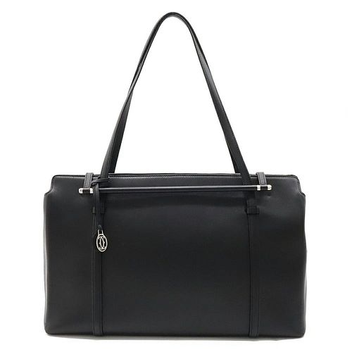Cartier Cabochon Leather Tote Bag