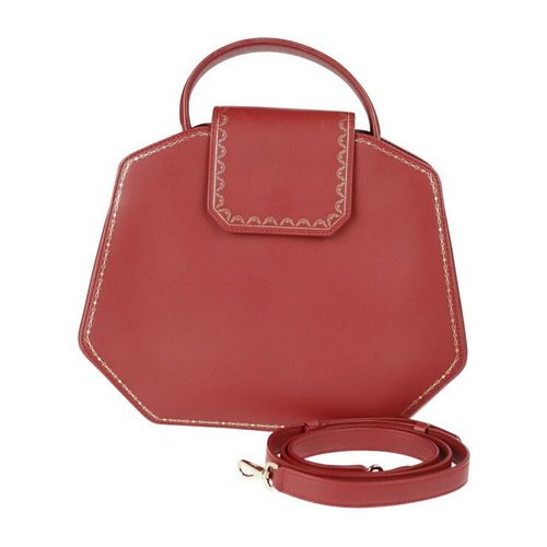 Cartier Garland Leather Two-Way Handbag