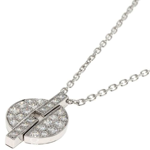 Cartier Imalia Diamond 18K White Gold Necklace