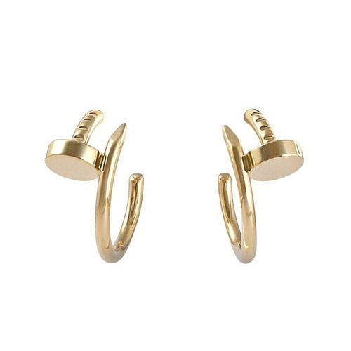 Cartier Just Ankle 18K Yellow Gold Earrings
