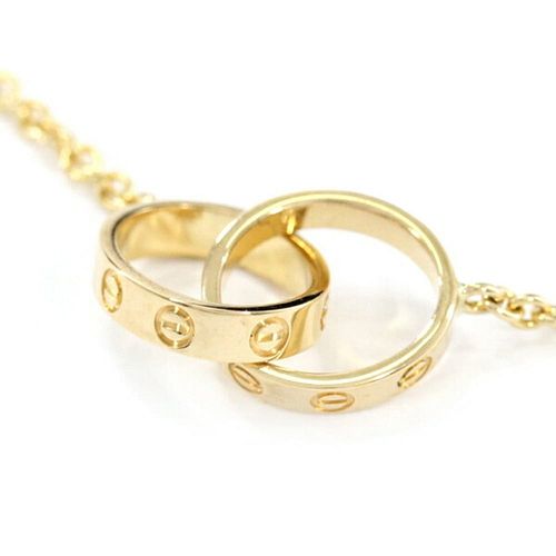 Cartier Love 18K Yellow Gold Necklace