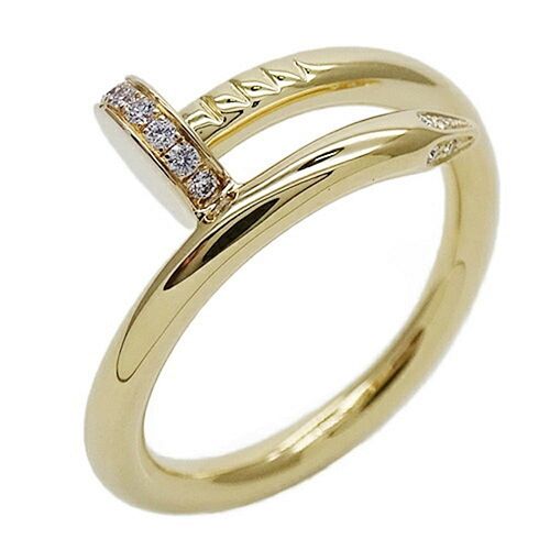Cartier Just Ankle Yellow Gold Diamond Ring