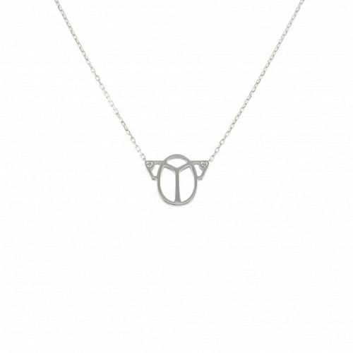 Cartier 18K White Gold Pendant Necklace