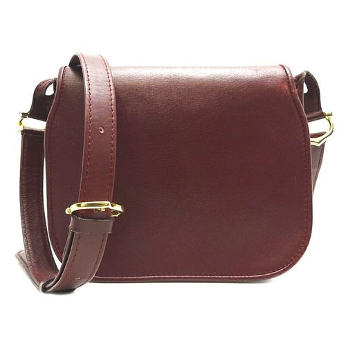 Cartier Leather Shoulder Bag
