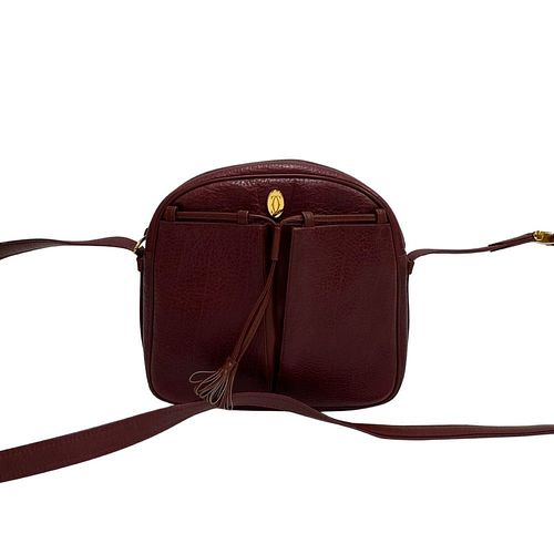 Cartier Vintage Leather Crossbody Bag