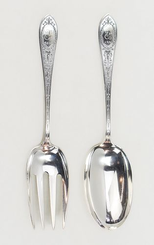 WHITING STERLING SILVER SERVING SET
