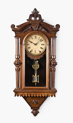 F. Kroeber Clock Co. Regulator No. 30 wall clock