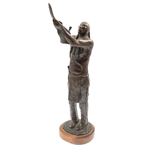 Bronze, Allan Houser, 'May We Have Peace'