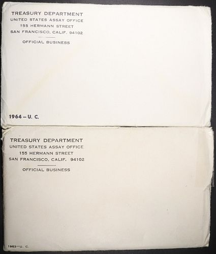 1963 & 1964 US MINT SETS