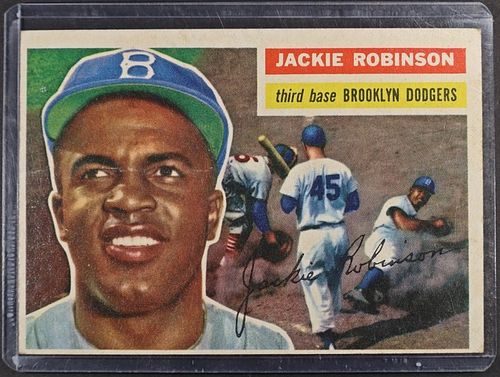 1956 TOPPS JACKIE ROBINSON CARD