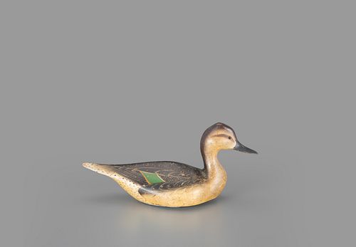 The Mackey-Williams Pinch-Breast Pintail Hen Decoy by The Ward Brothers
