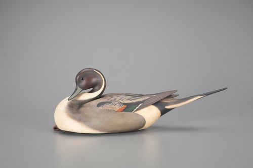 Exemplary Pintail Decoy by William Gibian (b. 1946)
