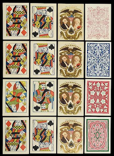 Samuel Hart & Co. Bezique Playing Cards.