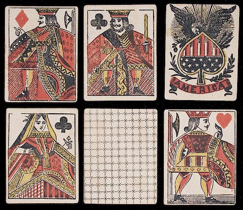 Early American Patience Deck.
