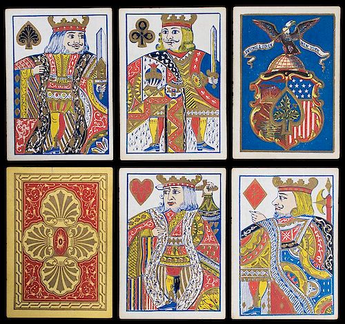 Lawrence & Cohen Illuminated Playing Cards.