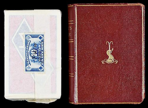 Press of the Wooly Whale “26th Yankee Division” Playing Cards.
