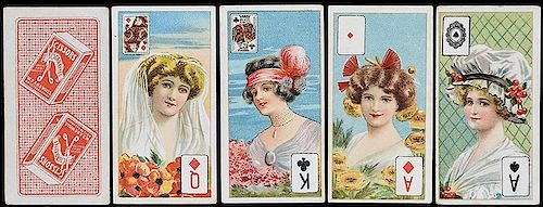 W.D. & H.O. Wills “Scissors Cigarettes” Tobacco Insert Playing Cards.