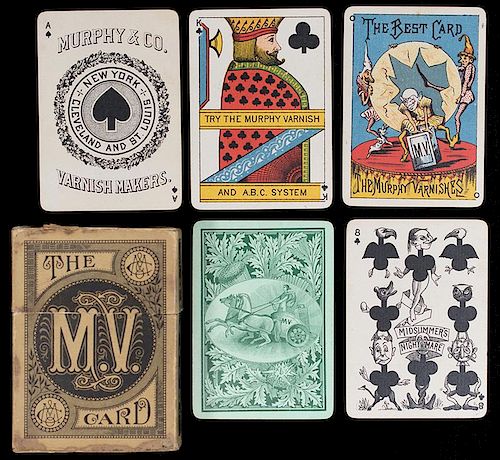 A. Dougherty “Murphy Varnish” Transformation Playing Cards.