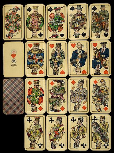 Josef Glanz Tarock Pack of Playing Cards Designed by Brendl.