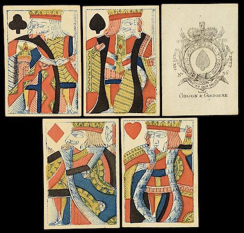 Gibson & Gisborne Pack of Playing Cards.