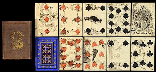 Goodall & Son Hand Drawn Transformation Playing Cards.
