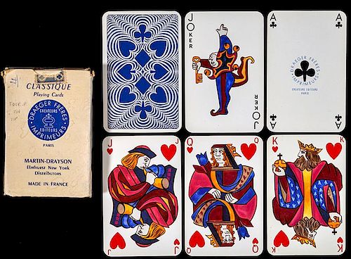 Draeger Frères “Classique” Playing Cards.