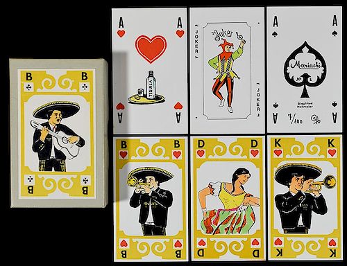 Siegfried Heilmeier “Mariachi” Playing Cards.