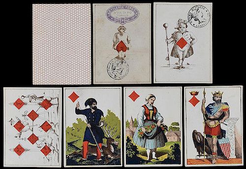 Frommann & Bunte Transformation Playing Cards.