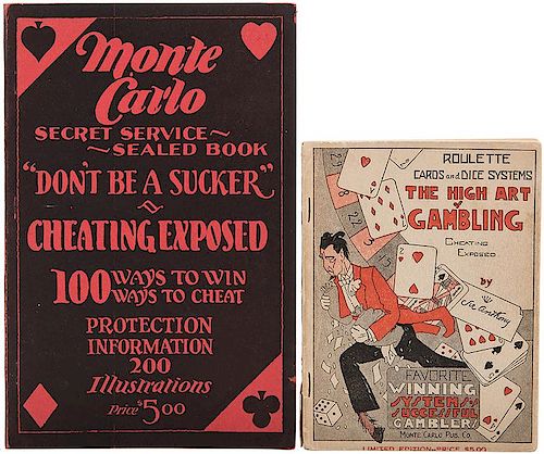 Two Vintage Books on Cheating.