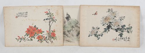 Three Japanese Watercolors 