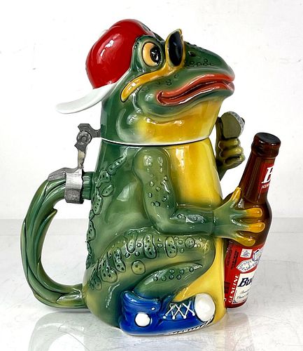 1996 Budweiser Frog Character 9½ Inch CS301 
