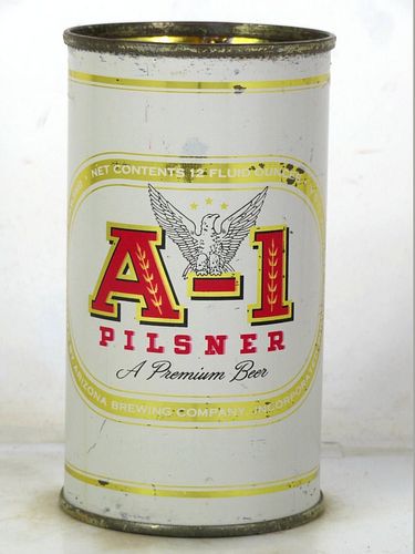 1953 A-1 Premium Beer 12oz 31-27.3 Flat Top Phoenix Arizona
