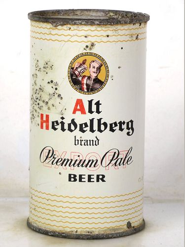 1941 Alt Heidelberg Premium Pale Beer 12oz OI-31 Opening Instruction Can Tacoma Washington